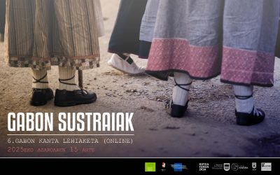 GABON SUSTRAIAK 2025 – VI. GABON KANTA LEHIAKETAN IZEN EMATEA ZABALIK